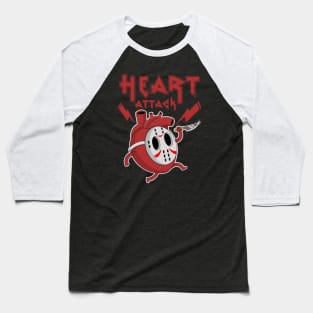 Heart Attack Baseball T-Shirt